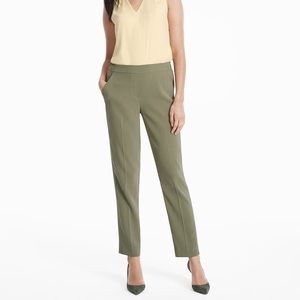 WHBM Crepe Relaxed Ankle Pants